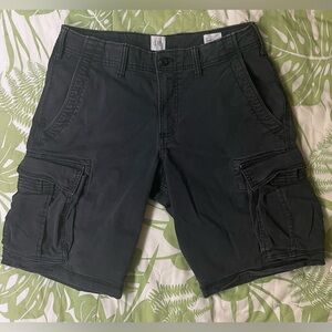 Black Gap cargo shorts.